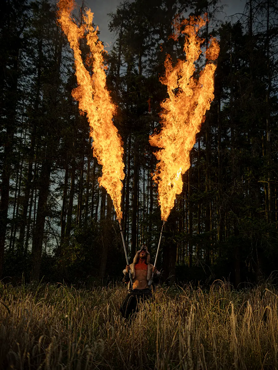 La Cie Magmamia - Fire Timber Wolf